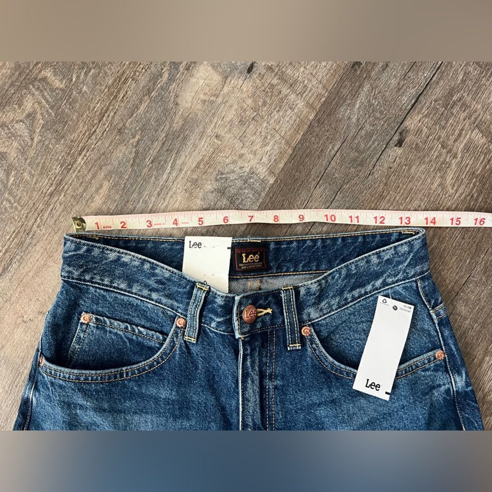 Lee Womens Rider Slim Straight Jean Night Rider- Size 27 - Picture 7 of 9